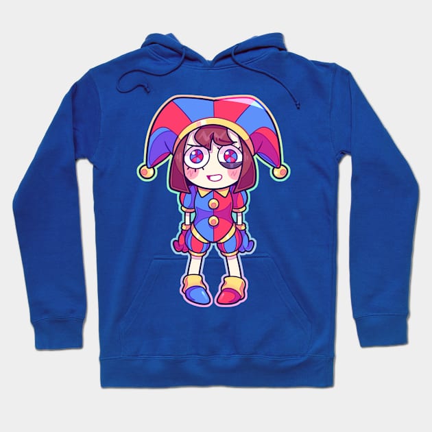 Pomni The Amazing Digital Circus Hoodie by Inky_Trash